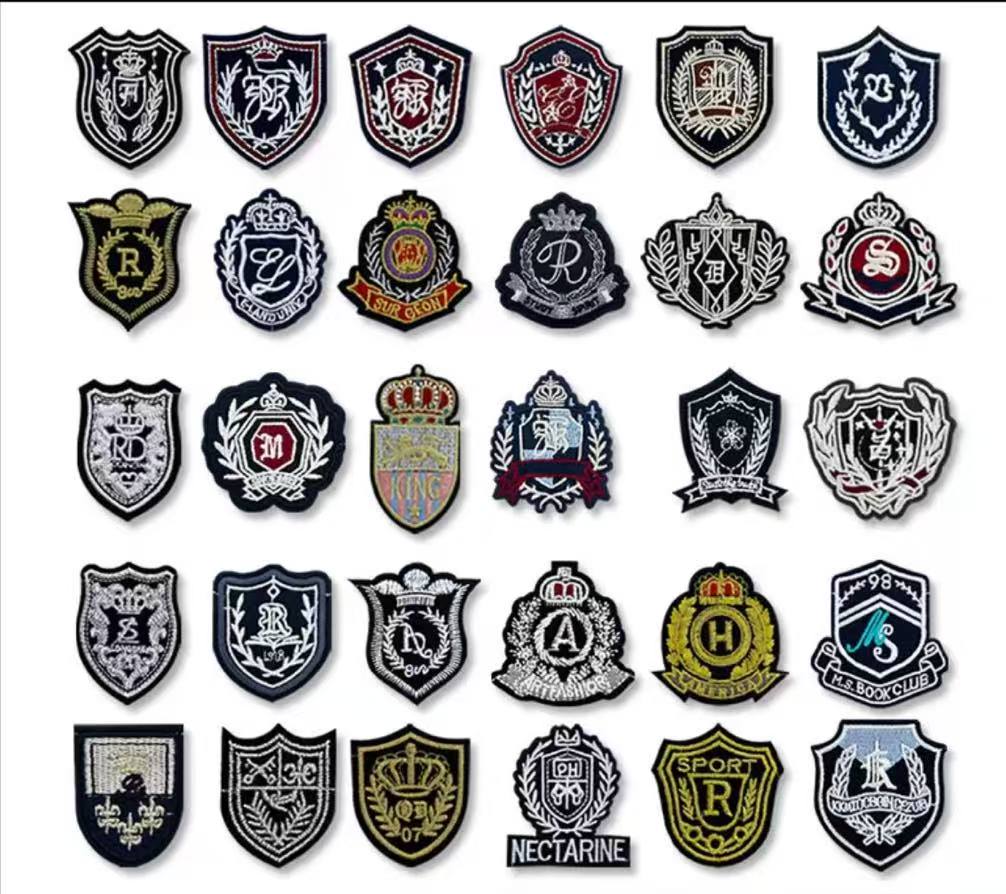 Embroidered patch banner